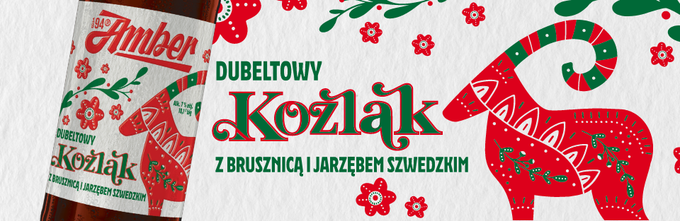 Koźlak z brusznicą i jarzębem