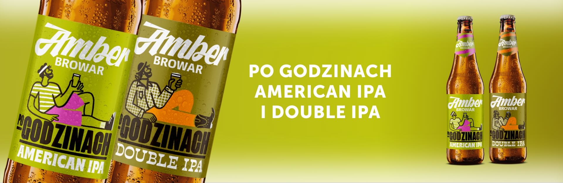 American India Pale Ale oraz Double India Pale Ale z Browaru Amber